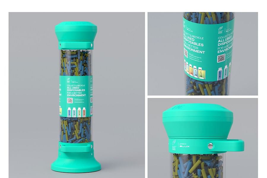 Vaping product recycling