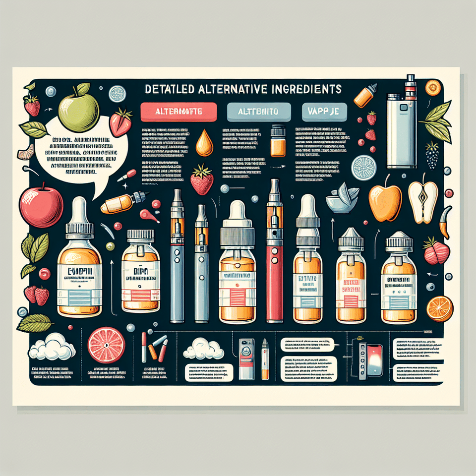 Beyond Nicotine: A Look into Alternative Vape Juice Ingredients and Their Benefits