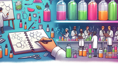 Unveiling the Craft of Vape Juices: A Journey from Concept to Shelf