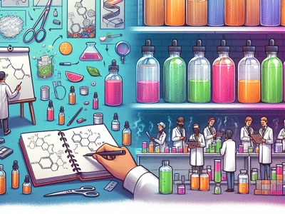 Unveiling the Craft of Vape Juices: A Journey from Concept to Shelf