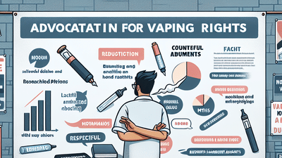 Vape Advocacy: How to Support Vaping Rights and Counter Misinformation