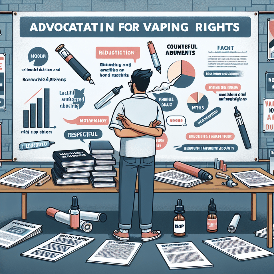 Vape Advocacy: How to Support Vaping Rights and Counter Misinformation