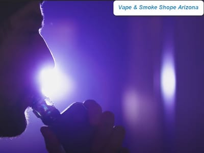 A Puff Above Smoke Shop Glass and Vape