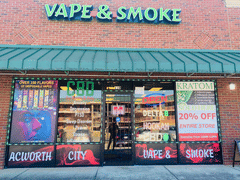 Acworth City Vape and Smoke- DELTA8 - HOOKAH - KRATOM