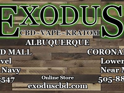 Exodus CBD-Vape-Kratom /Cottonwood Mall