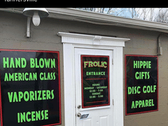 Frolic On the Mountain ~American Glass, CBD, Vapes , Disc Golf And Gift Shop