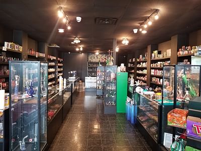 Metric Glass & Smoke Shop and Vape Certified, Shaved Ice Sno Cones and 100% Authentic Sneakers