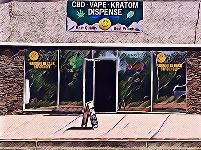 Mr. Nice Guy's CBD Vape Kratom E-juice Shop Etc.