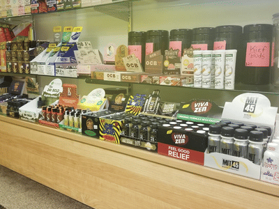 Mr. Nice Guy's CBD Vape Kratom E-juice Shop Etc.