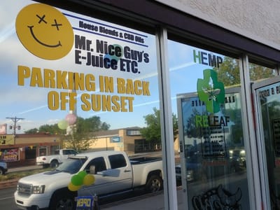 Mr. Nice Guy's CBD Vape Kratom E-juice Shop Etc.