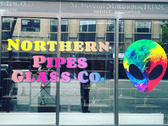 Northern pipes glass co GF