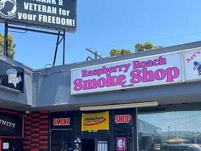 Raspberry Roach Smoke Shop