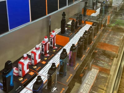 Vape shop tobacco and vape