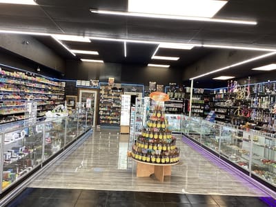 Vape shop tobacco and vape