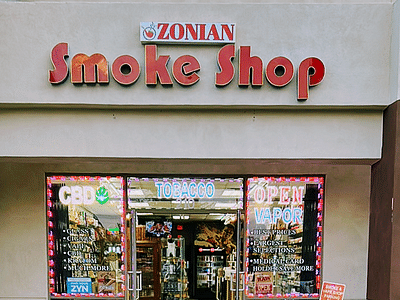 Zonian Smoke & Vape , CBD, Glass & Cigar